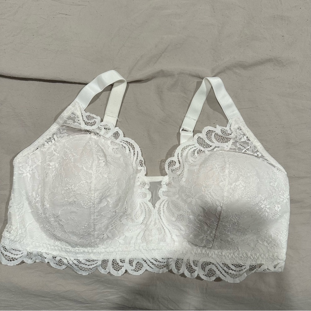 SOLD: Bali White Lace Bralette